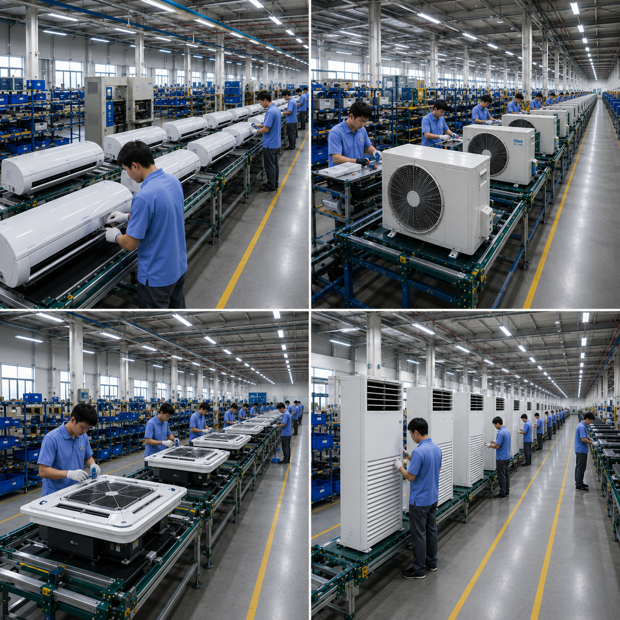 iClima advanced manufacturing and quality testing factory floor